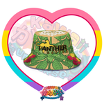 Kawaii Universe - Cute Panther Coffee Wild Coffee Leaves Fruits and Flowers Double Sided Unisex Sun Hat