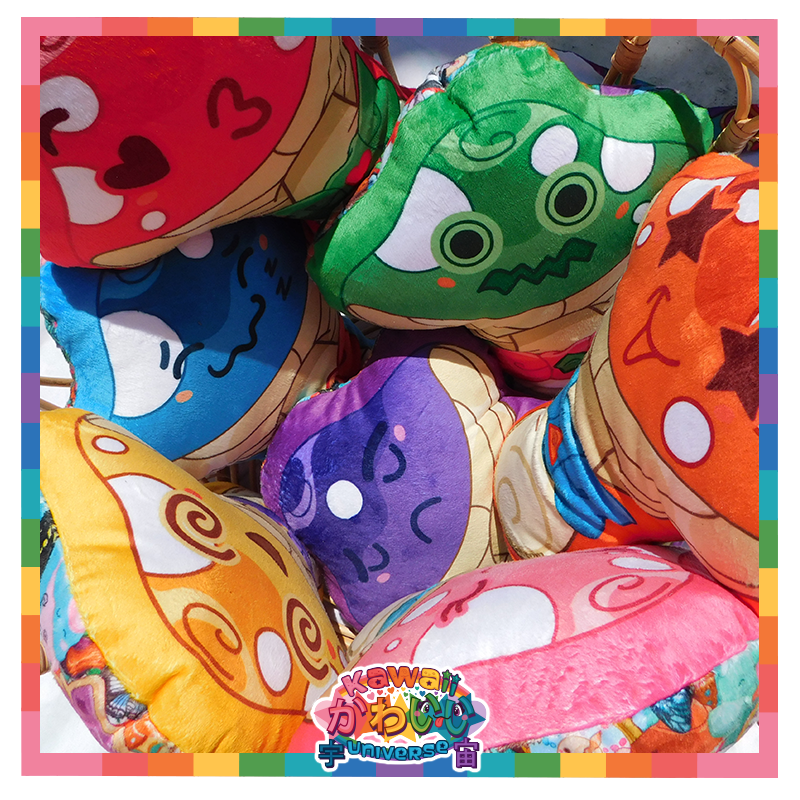 Kawaii Universe - Cute Green Natsu Mushroom Soft Sculpture Plush