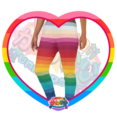 Kawaii Universe - Cute Alphabetic Spectrum Ladies Sweat Pants