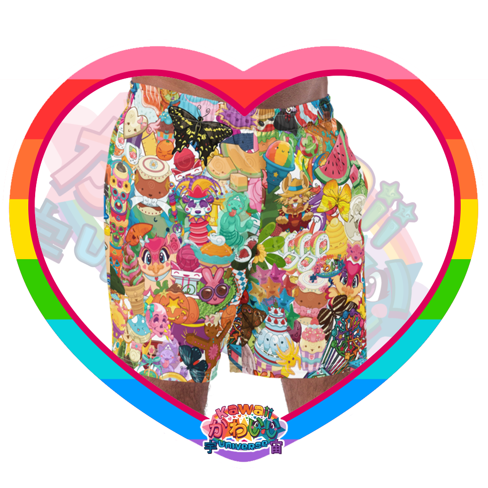 Kawaii Universe - Cute Neoverse Collection Mens Sport Shorts