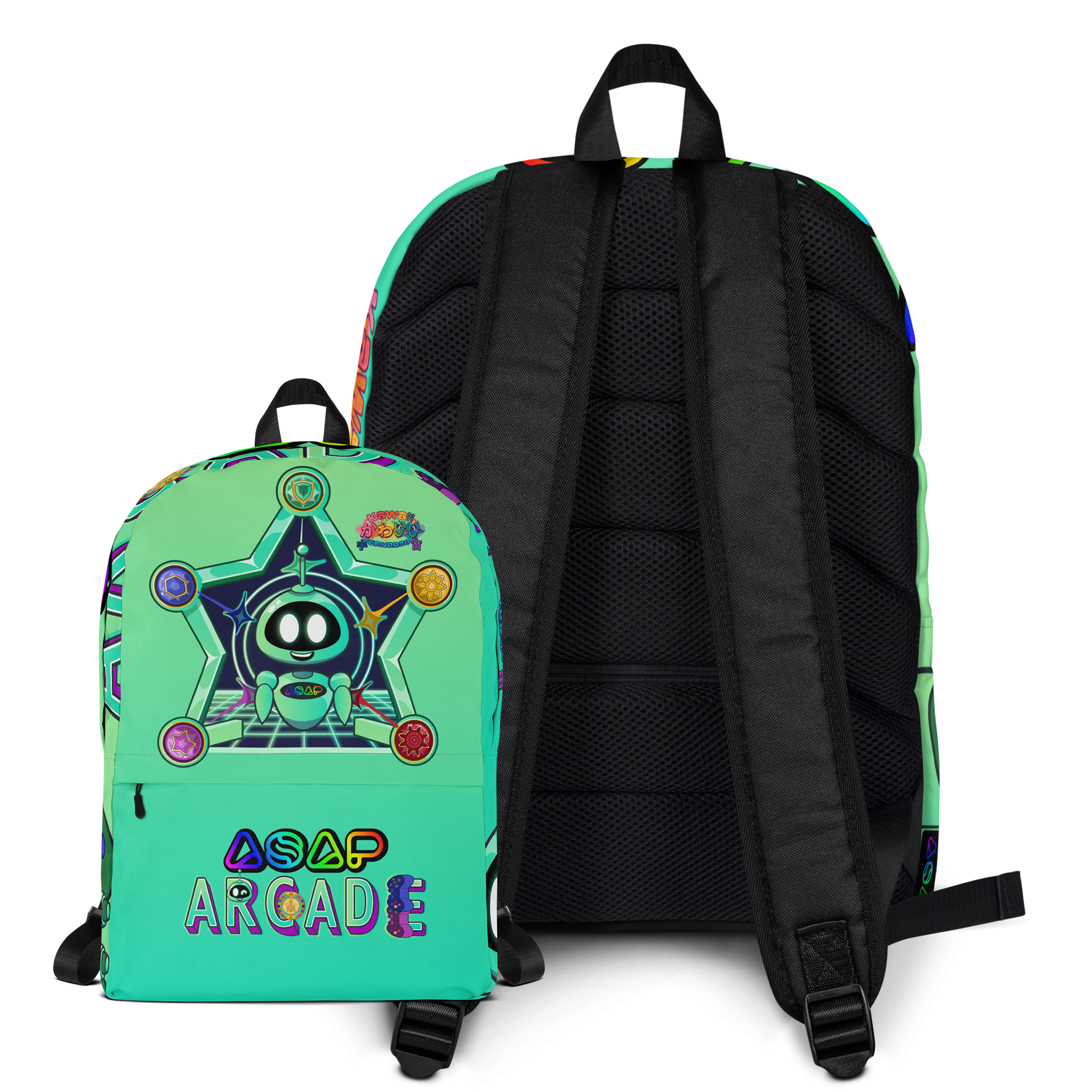 ASAP Arcade - Classic Ari Electric Green Designer Bag