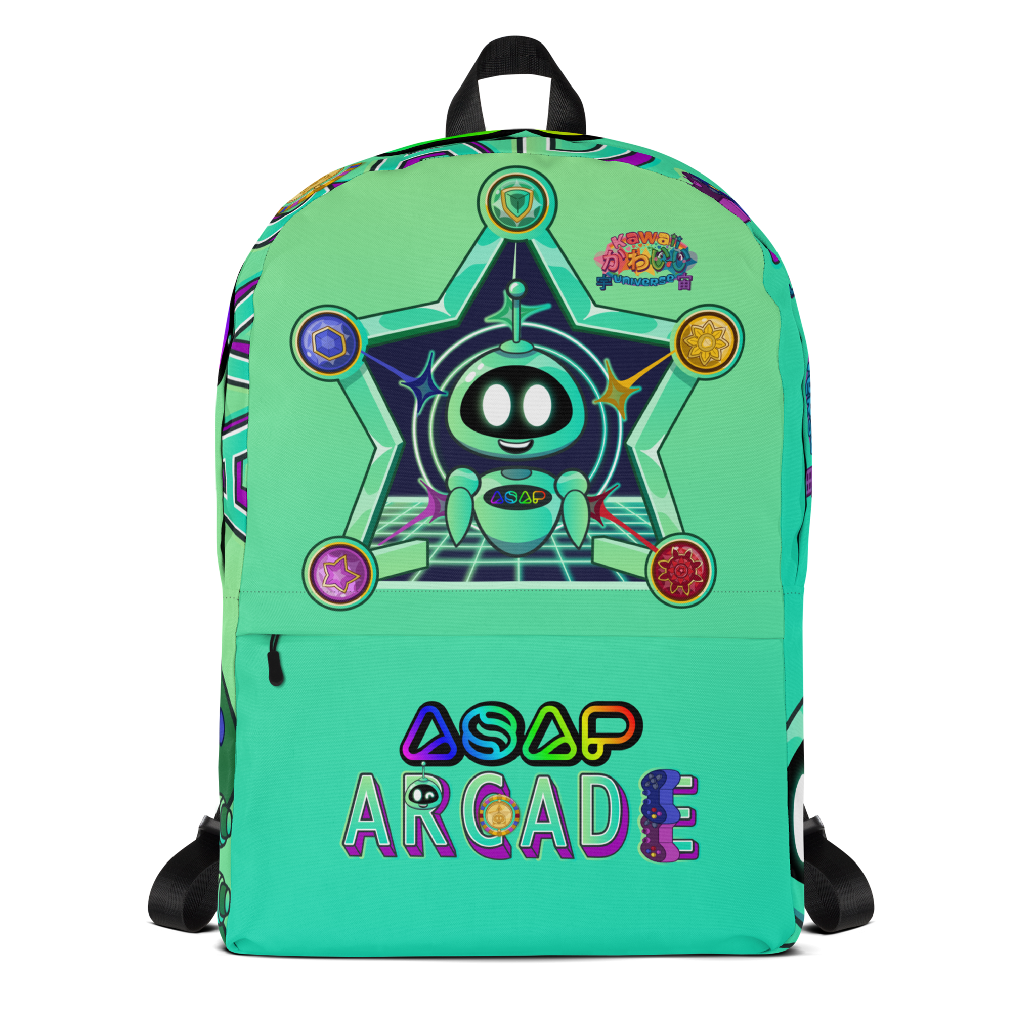 ASAP Arcade - Classic Ari Electric Green Designer Bag