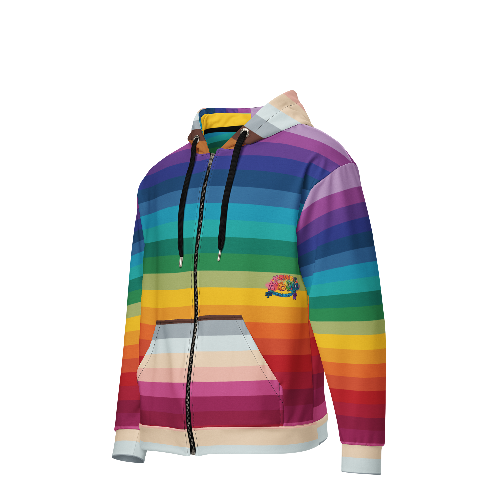 Kawaii Universe - Cute Alphabetic Spectrum Unisex Classic or Zip up Hoodie