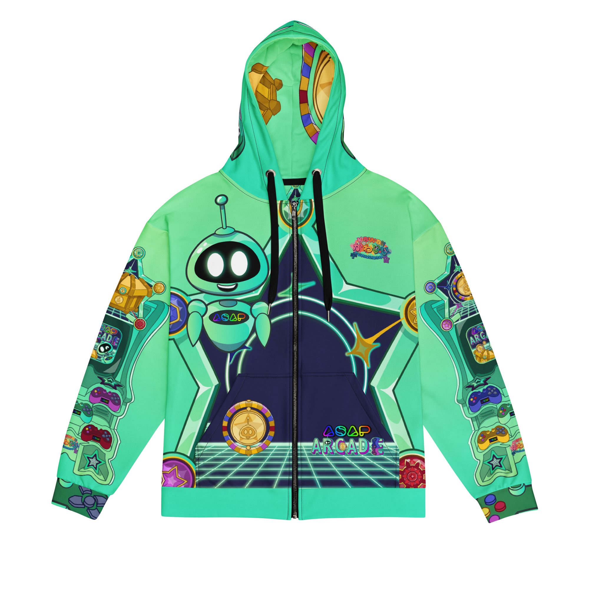 Kawaii Universe - Cute ASAP Arcade Classic Ari Classic or Zip up Hoodie