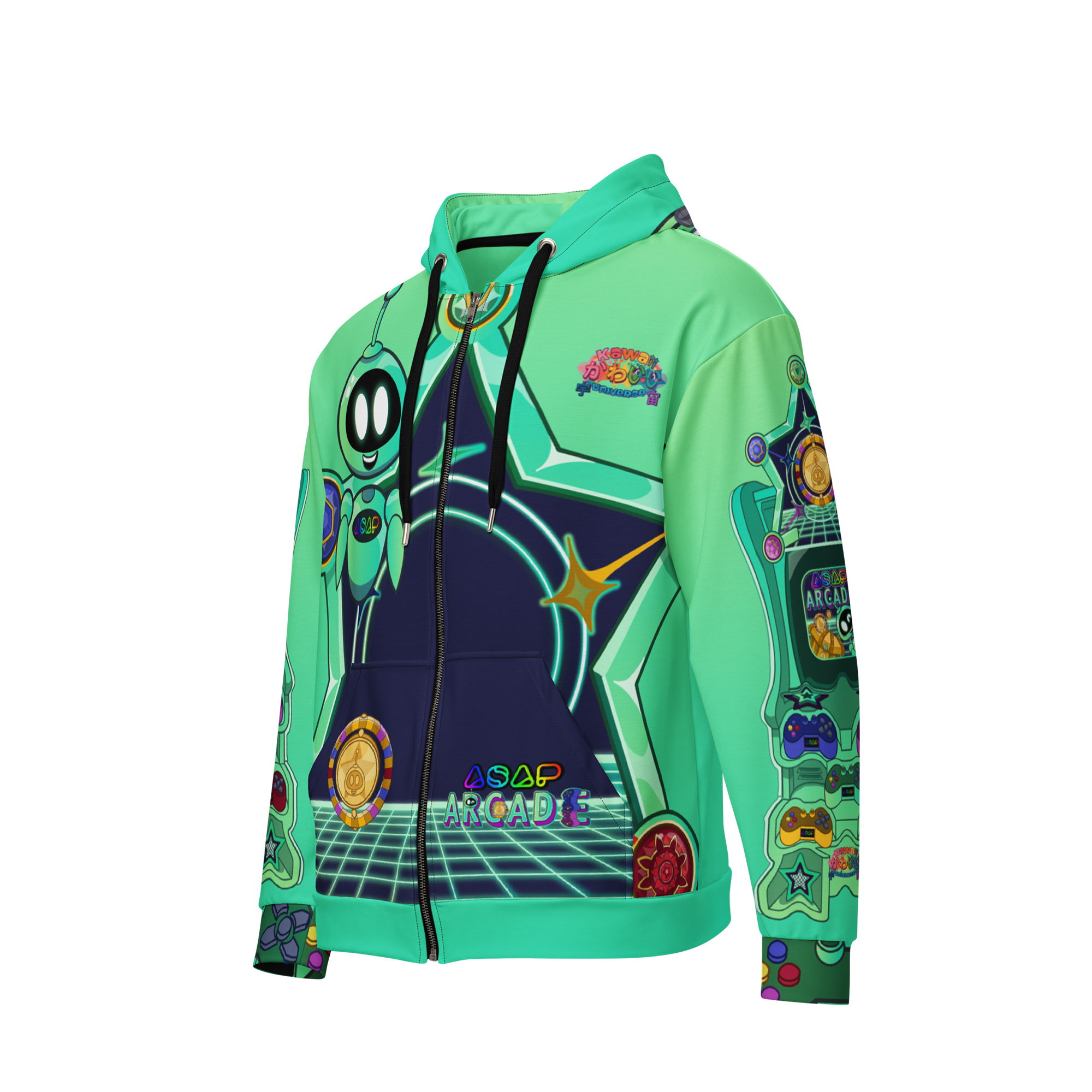 Kawaii Universe - Cute ASAP Arcade Classic Ari Classic or Zip up Hoodie