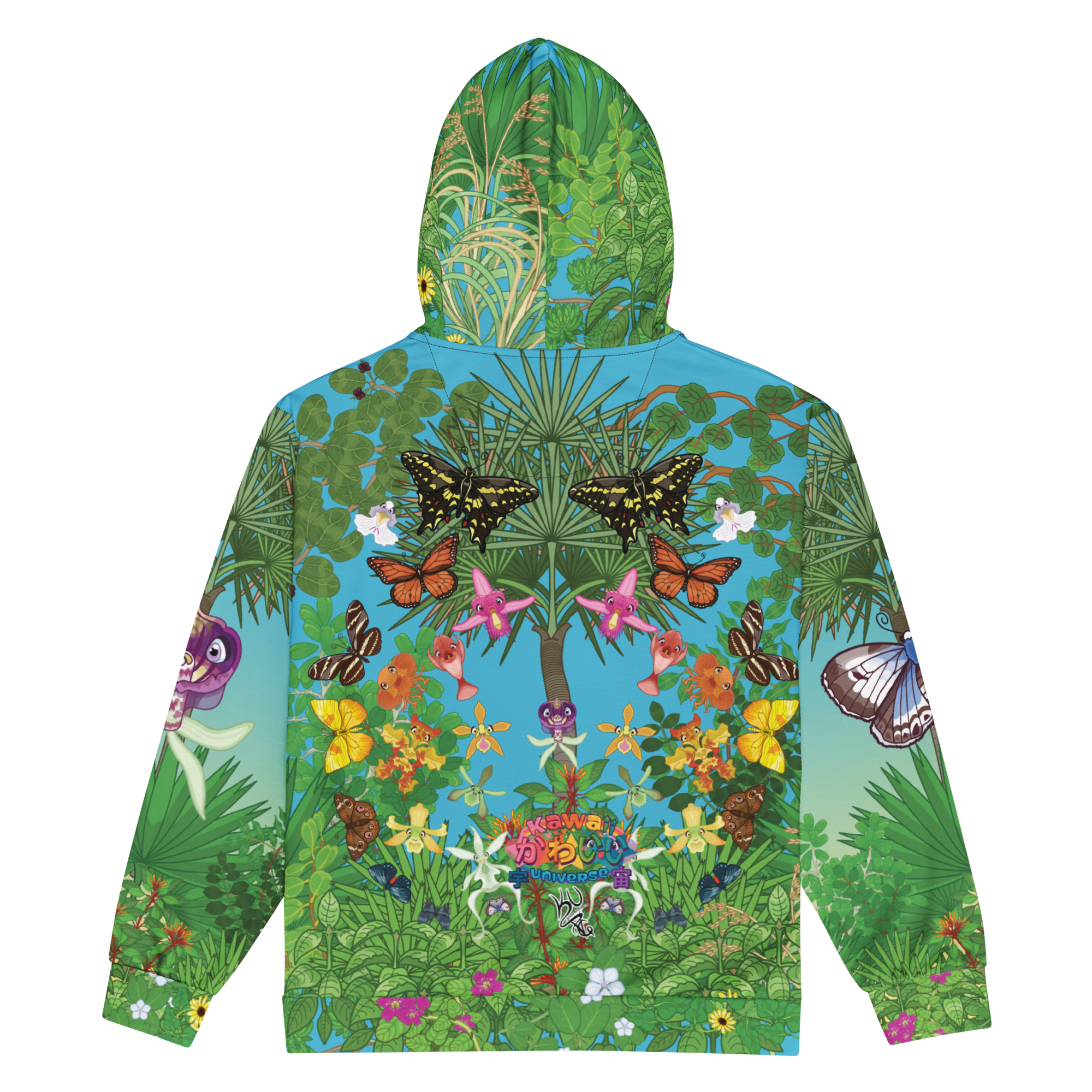 Kawaii Universe - Cute Florida Coastal Hammock Unisex Classic or Zip up Hoodie