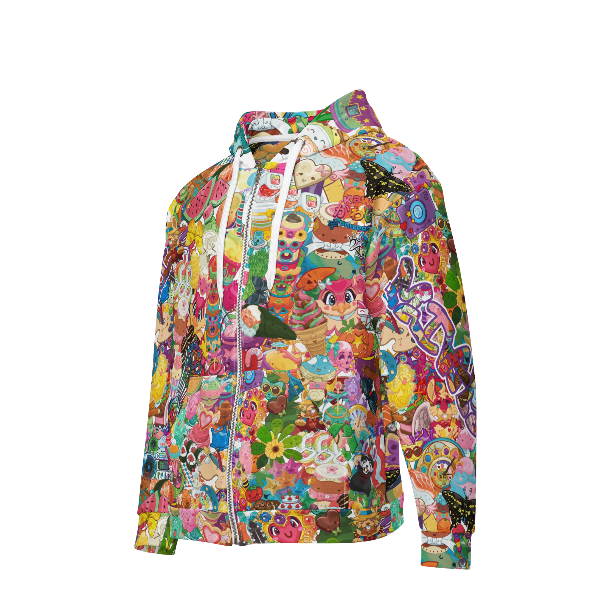 Kawaii Universe - Cute Miami Neoverse Unisex Classic or Zip Up Hoodie