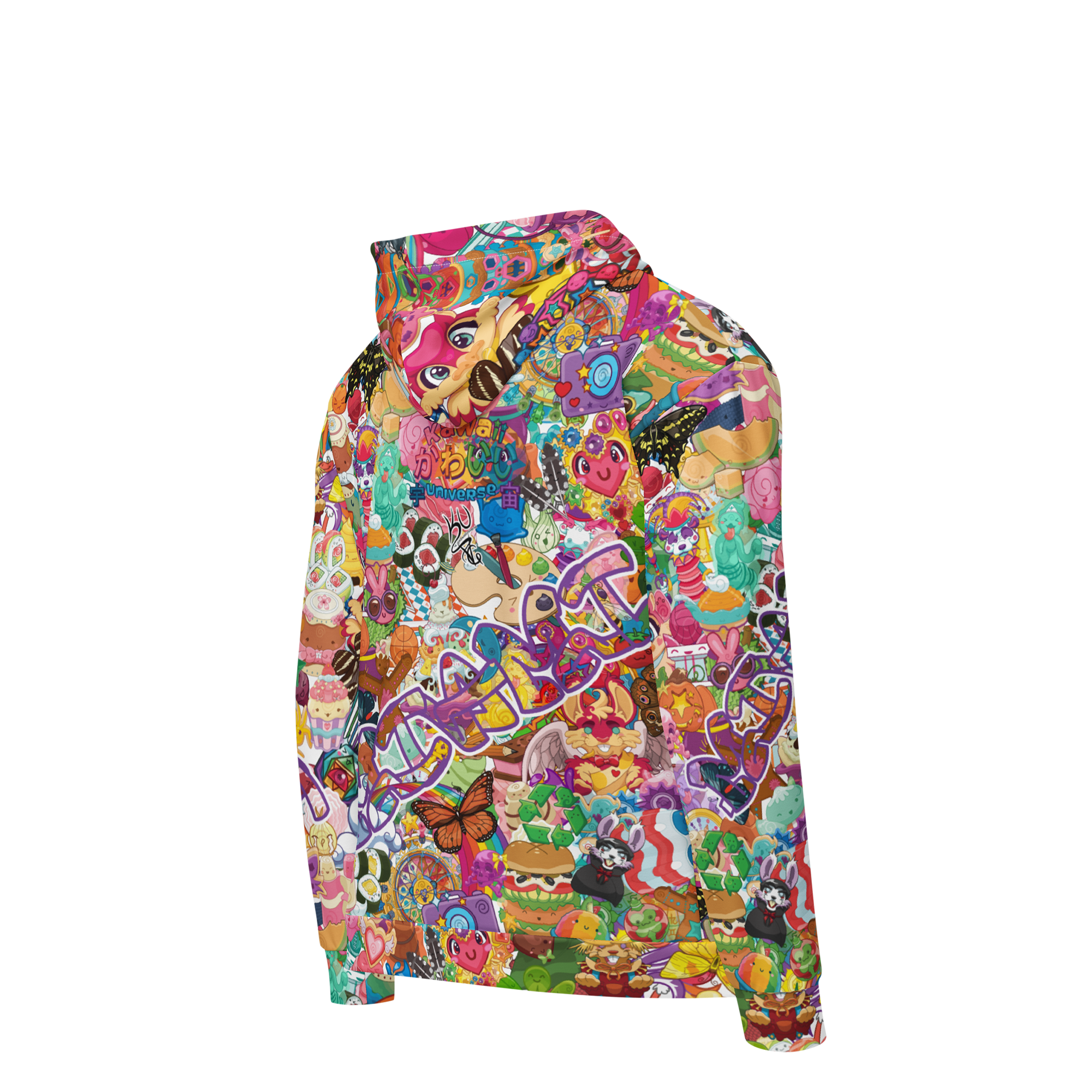 Kawaii Universe - Cute Miami Neoverse Unisex Classic or Zip Up Hoodie