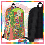 Kawaii Universe - Cute Miami Tiki Totems Designer Backpack