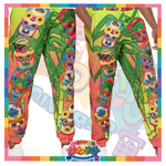 Kawaii Universe - Cute Miami Tiki Totems Designer Unisex Sports Pants