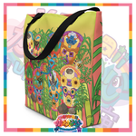 Kawaii Universe - Cute Miami Miami Tiki Totems Designer Tote Bag