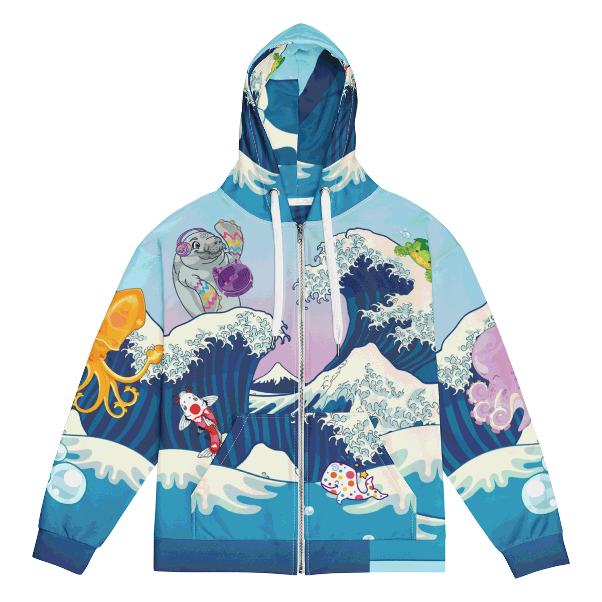 Kawaii Universe - Cute Manatee DJ (Ocean is My Home ) Unisex