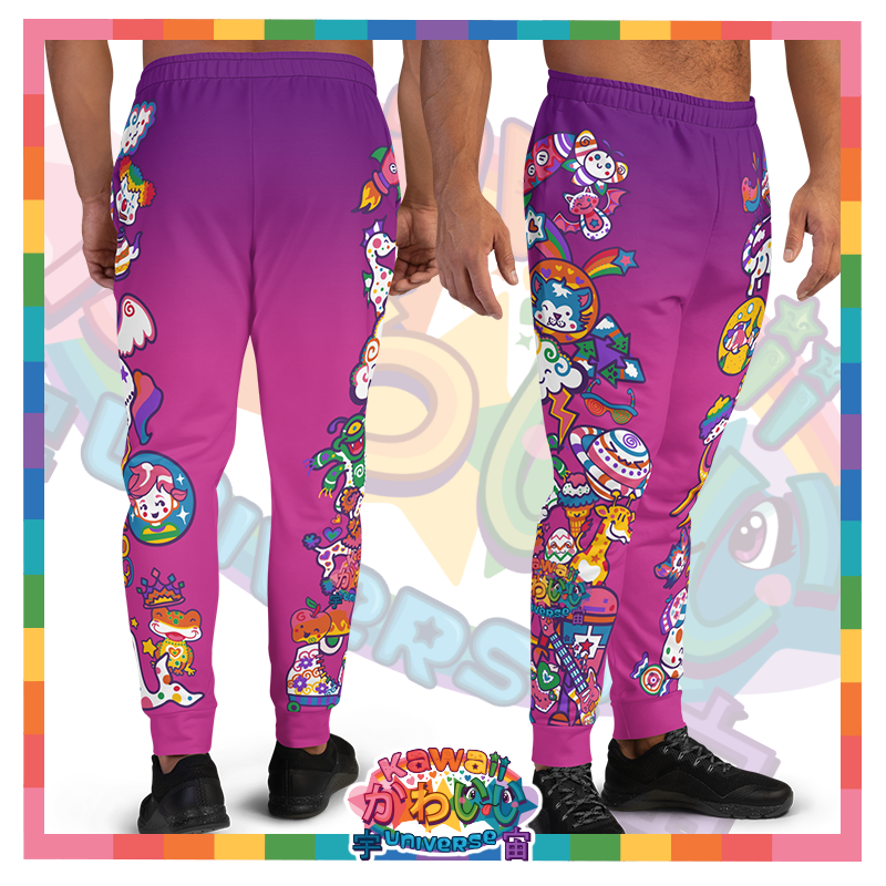 Kawaii Universe - Cute Playfulverse Mens Sweat Pants