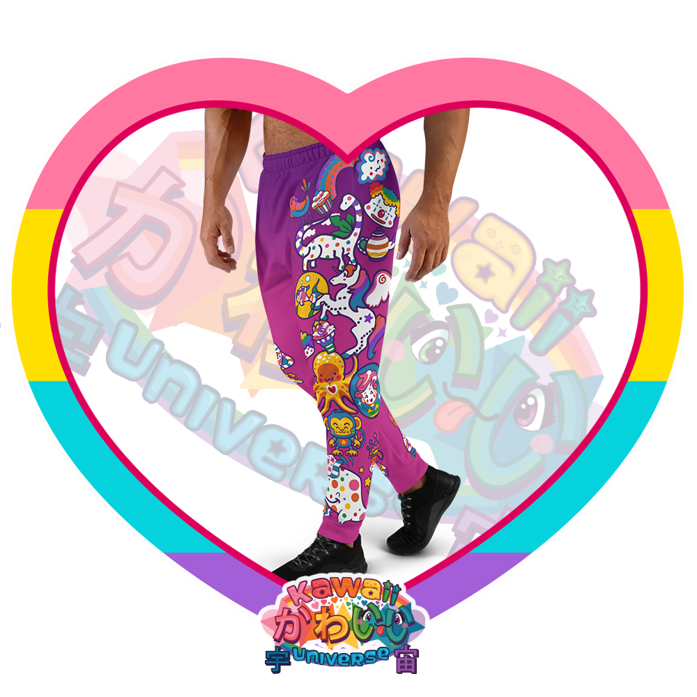 Kawaii Universe - Cute Playfulverse Mens Sweat Pants