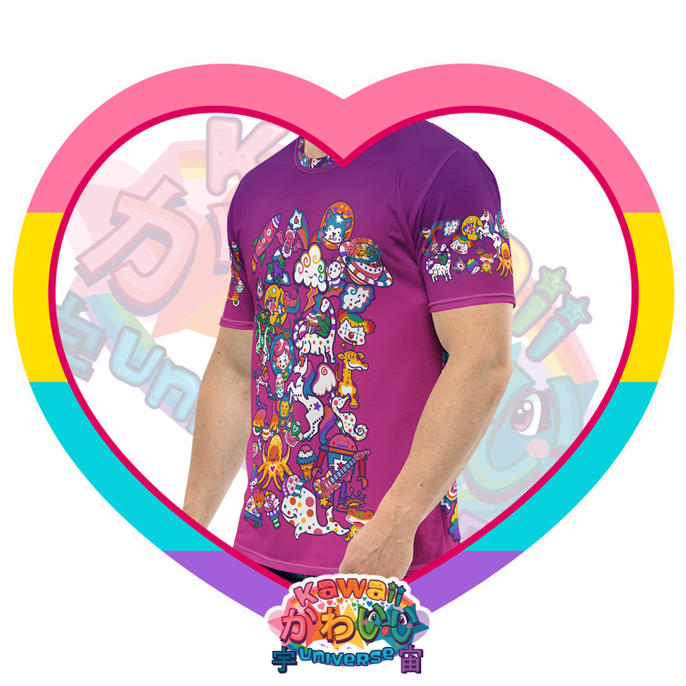 Kawaii Universe - Cute Playfulverse Mens Tee