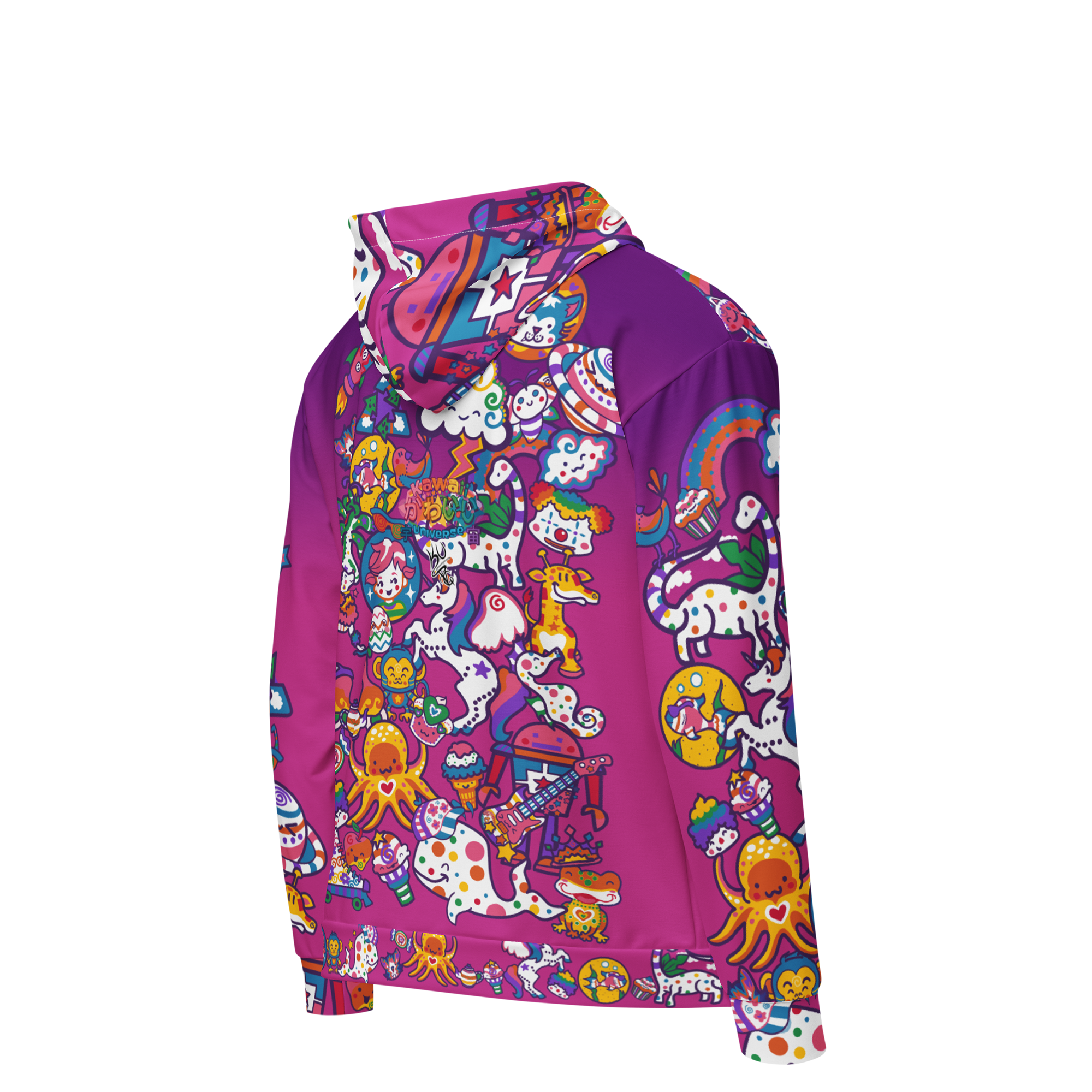 Kawaii Universe - Cute Scholastic Playfulverse Unisex Classic or Zip Up Hoodie