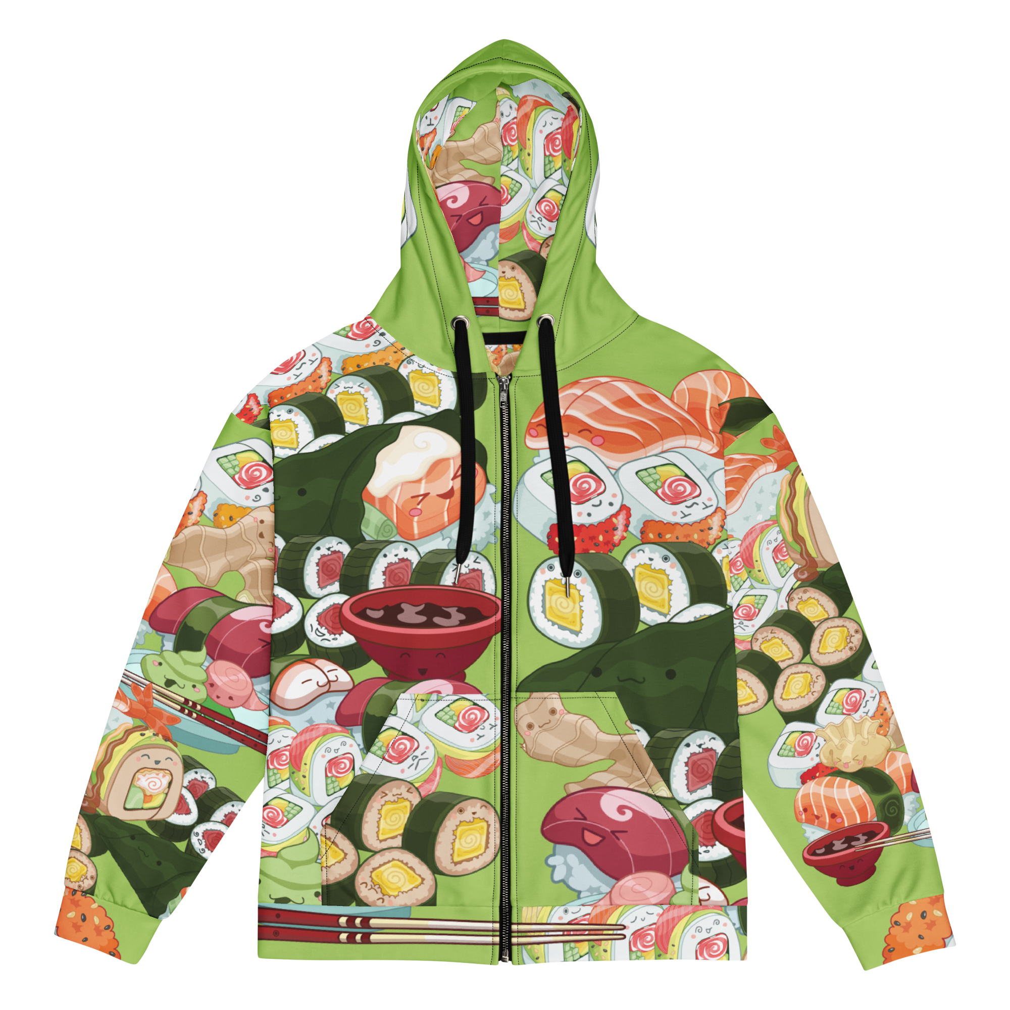 Kawaii Universe - Cute Sushi and Nigiri Designer Unisex Classic or Zip up Hoodie