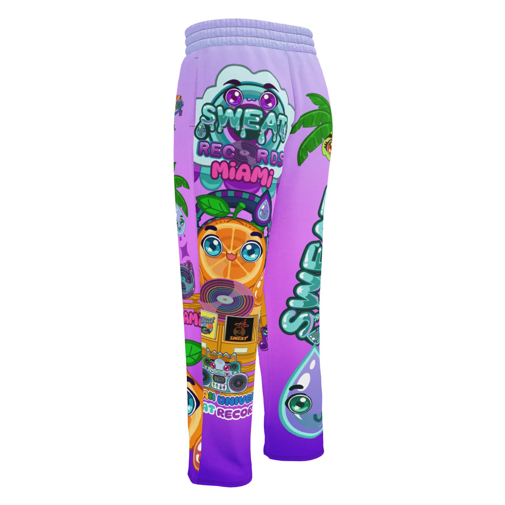 Kawaii Universe -  Cute Sweat Records Miami Sweat Pants