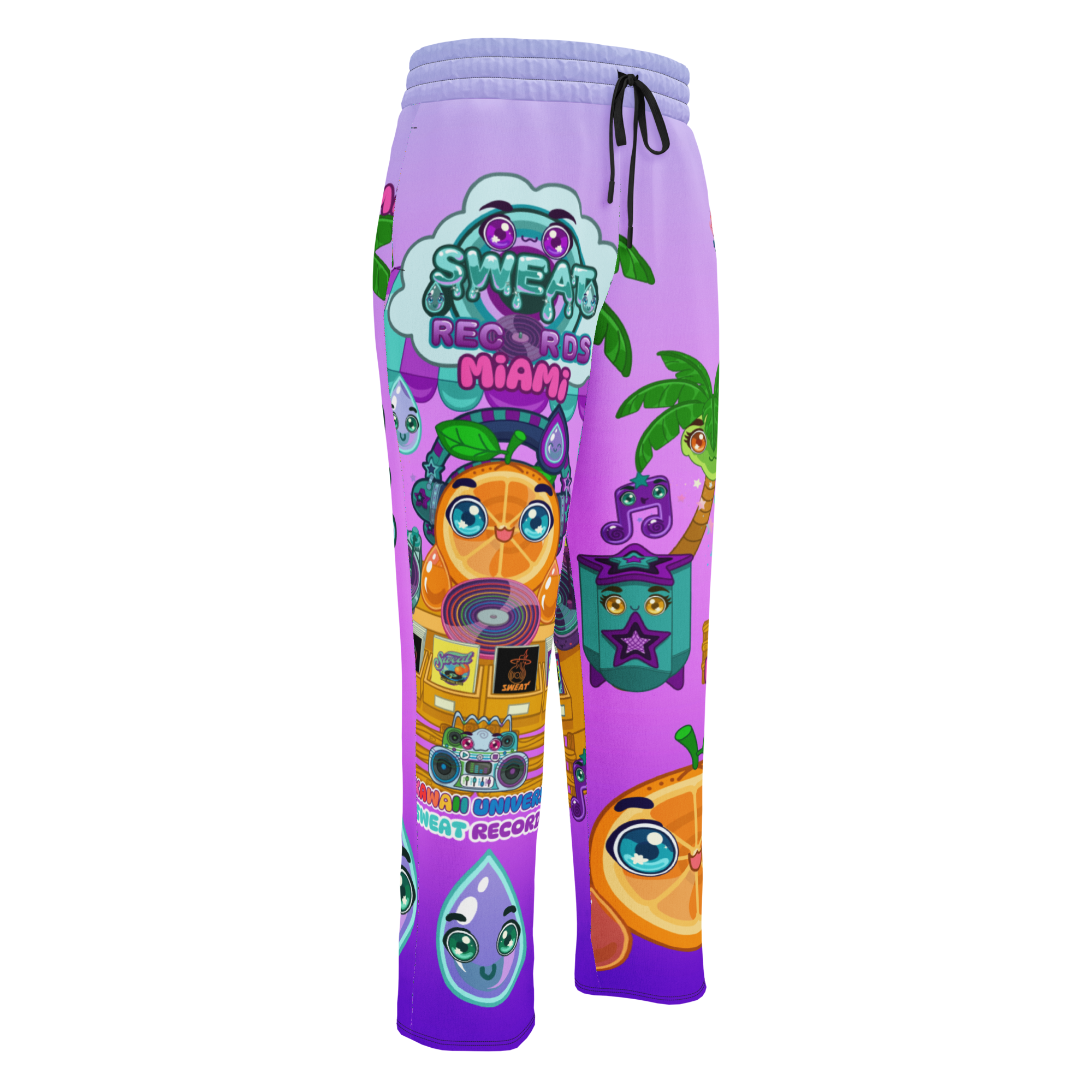 Kawaii Universe -  Cute Sweat Records Miami Sweat Pants
