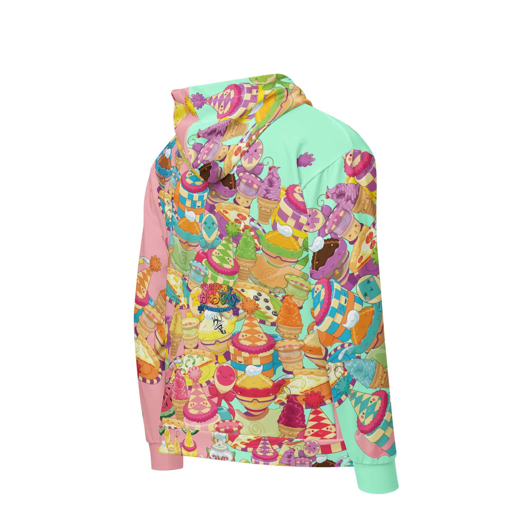 Kawaii Universe - Cute Ultimate Pizza Party Unisex Classic or Zip up Hoodie