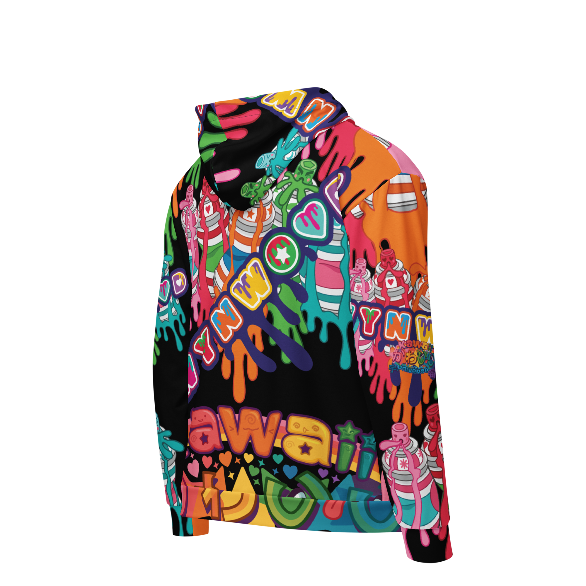 Kawaii Universe - Cute Wynwood Spray Paint Unisex Classic or Zip up Hoodie