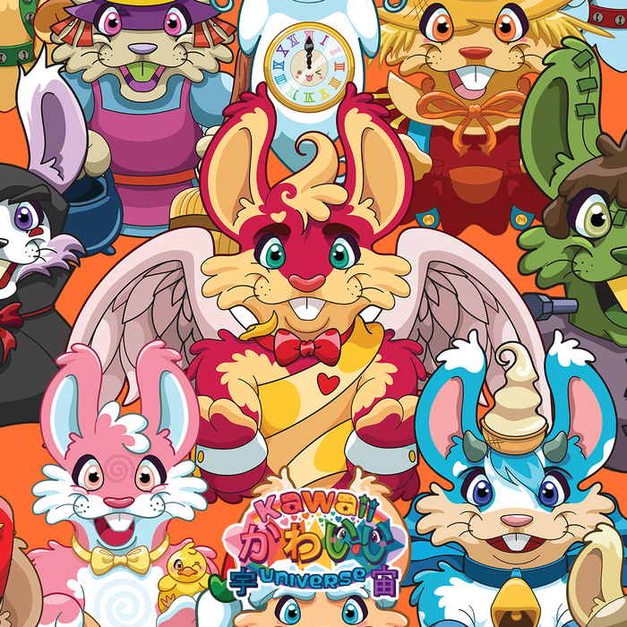 KUte Year of Bunnies - Kawaii Bunny Collection