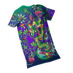 Kawaii Universe - Cute Year of the Dragon Quetzal Collab DrWillTatu Designer Comfy T-Dress