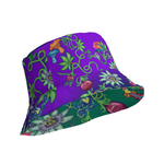Kawaii Universe - Cute Year of the Dragon Quetzal Collab DrWillTatu Double Sided Designer Bucket Hat