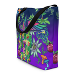 Kawaii Universe - Cute Year of the Dragon Quetzal Collab DrWillTatu Designer Bags