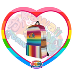 Kawaii Universe - Cute Alphabetic Spectrum Designer Backpack