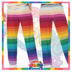 Kawaii Universe - Cute Alphabetic Spectrum Designer Unisex Soft Flow Pants