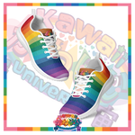 Kawaii Universe - Cute Alphabetic Spectrum Designer Sneakers