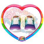 Kawaii Universe - Cute Alphabetic Spectrum Designer Sneakers