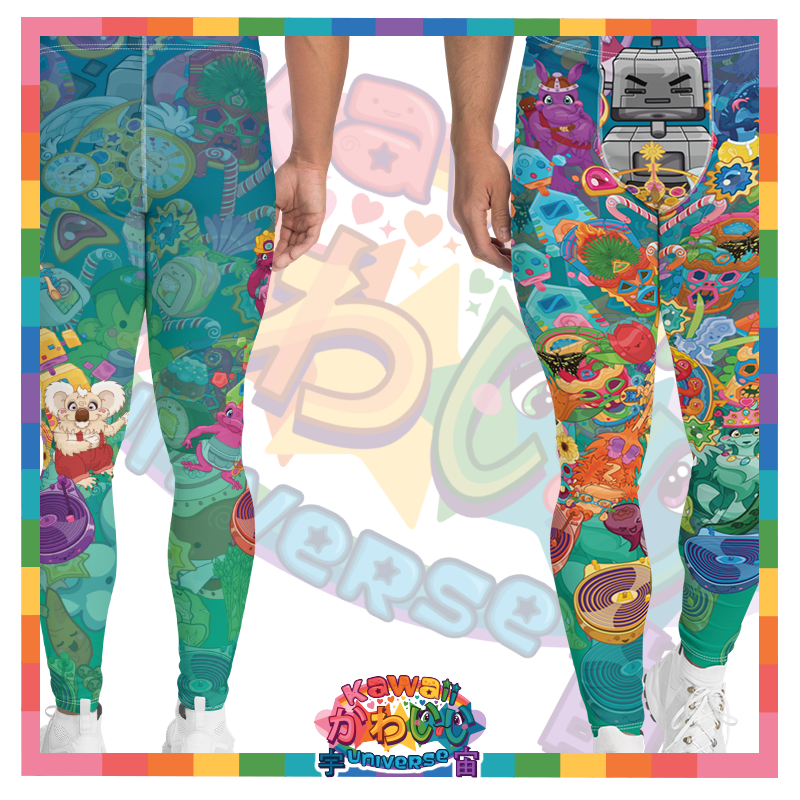 Kawaii Universe - Cute Cheery KUtemas Mens Leggings