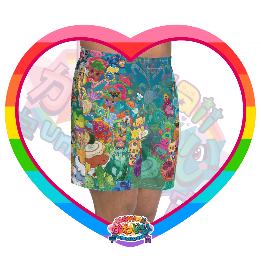 Kawaii Universe - Cute Cheery KUtemas Mens Sport Shorts