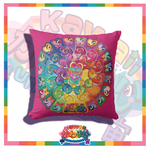 Kawaii Universe - Cute Cosmic Eyes Hearts See You Double Sided Zippered Pillow