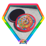 Kawaii Universe - Cute Cosmic Mother Nature Clock Designer Medallion Magnet