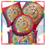 Kawaii Universe - Cute Cosmic Mother Nature Clock Double Sided Zippered Pillow