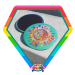 Kawaii Universe - Cute Cosmic Steam Catcher Clock Designer Medallion Magnet