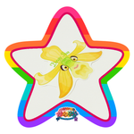 Kawaii Universe - Dingy Star Orchid Versatile Sticker - Classic or Glass Decal or Magnet or Patch