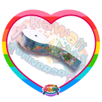 Kawaii Universe - Cute Holidays Miami Designer Satin Ribbon 1.5 inch Slim