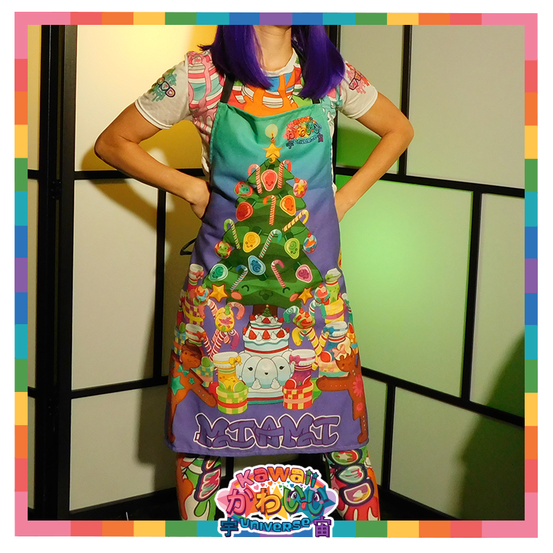 Kawaii Universe - Cute Holidays Miami Designer Unisex Craft Apron