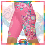 Kawaii Universe - Cute Hyper Nikomi Pink Collection Ladies Bike Shorts