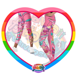 Kawaii Universe - Cute Hyper Nikomi Pink Collection Toddler to Tween Leggings
