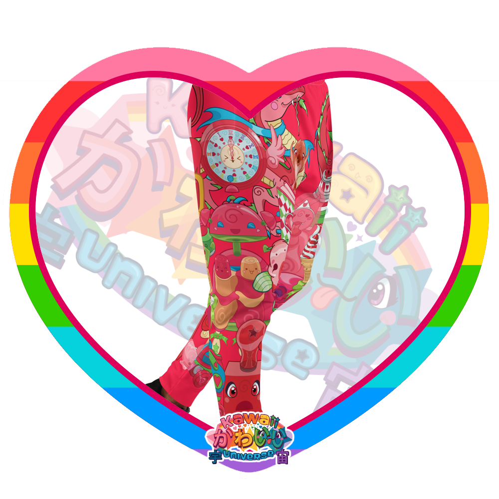 Kawaii Universe - Cute Hyper Nikomi Red Collection Mens Sweats