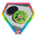 Kawaii Universe - Cute Leaf Legends Sunflower Designer Medallion Magnet
