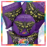 Kawaii Universe - Cute Miami Schaus Swallowtail Butterfly Double Sided Zippered Pillow