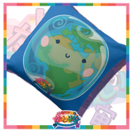Kawaii Universe - Cute Middle Hemisphere Earth Double Sided Zippered Pillow