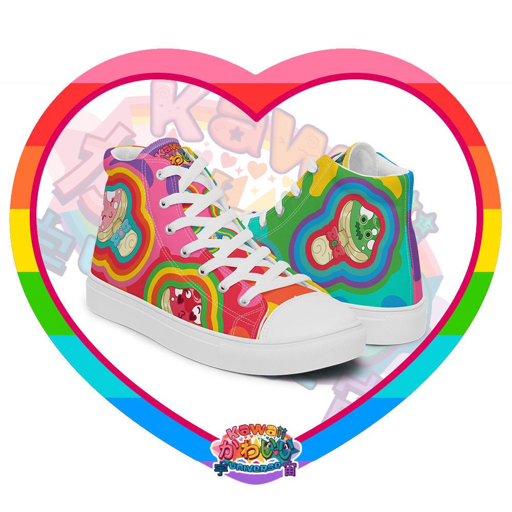 Kawaii Universe - Cute Natsu Fantasy Mushrooms Ladies Designer Footwear