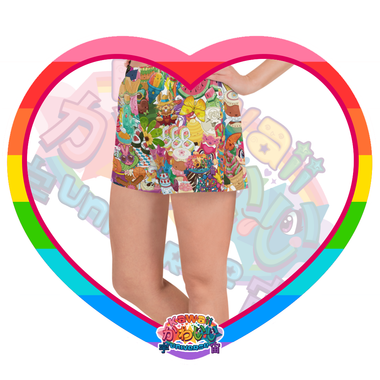 Kawaii Universe - Cute Neoverse Collection Ladies Sports Shorts
